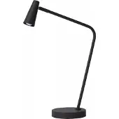 Lucide Wiederaufladbare Tischlampe Stirling Schwarz