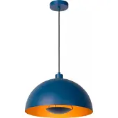 Lucide Pendelleuchte Siemon in Blau E27