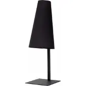 Lucide Tischleuchte Gregory in Schwarz E27