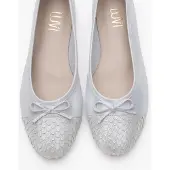 Forever & Always Copos Leder Schleife Kappe Ballerina