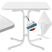 Beautissu BISTROTISCH Bistroni WP 60x60cmxH70cm Weiß