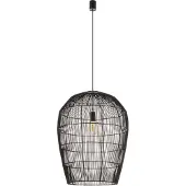 Nowodvorski Lighting Pendelleuchte Schwarz Haiti 1 E27 von