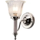 Elstead Lighting Elstead Carroll LED Wandleuchte G9 Poliertes Nickel IP44