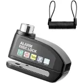 OEM Motorrad-Schloss mit Alarm und Kabel, 7 mm, für Scooter