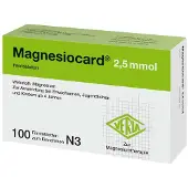 Magnesiocard 2,5 mmol Filmtabletten 100 St