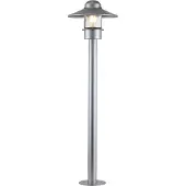 Elstead Lighting Elstead Klampenborg Außen-Stehleuchte E27 102cm Silber IP44