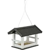 Trixie Vogelfutterhaus zum Aufhängen, schwarz/weiß, 36 x 25 x 25 cm