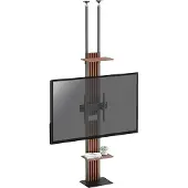 KIMEX Wandhalterung für TV, Solarlampen-Deckenmontage, geeignet für Bildschirme von 32" bis 65" - Höhenverstellbar von 200 bis 260 cm