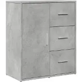 vidaXL Sideboard Betongrau 60x31x70 cm Holzwerkstoff