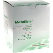 Metalline Kompressen 10x12 cm steril 50 St