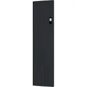 Quality Heating Vertikaler Heizkörper - Schwarz - 1500W, Modernes Design