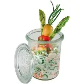 Aps Einmachglas "Weck", (Set, 12 tlg.), spülmaschinengeeignet