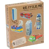 Beta Re-Cycle-Me Basteln mit Milchkarton für Jungen - Bastelset Re-Cycle-Me