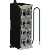 EFB Elektronik Keystone Verteilergehäuse 8-Port für Hutschiene und Wandmontage, Kunststoff Hersteller: (ET-25186.2)