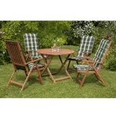 Merxx Gartenmöbelset "Vitoria" 9tlg. - Eukalyptusholz - 50070-100