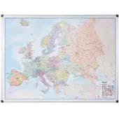 BI-Office Europakarte magnetisch, 120 x 90 cm