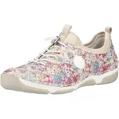 Rieker Damen Slipper Bunt/Gemustert