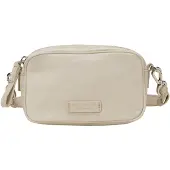 Marc O'Polo Umhängetasche Crossbody Bag Belle Grey Silk creme