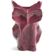 Serax Vase Owl L After Midnight Aubergine 19,5 x 19,5 x 30 cm