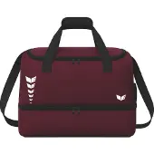 Erima Intro Line Sporttasche mit Bodenkoffer New Bordeaux