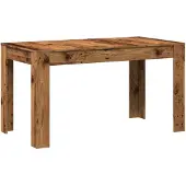vidaXL Esstisch Altholz-Optik 140x74,5x76 cm Holzwerkstoff