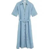 Comma Dresses Blue Denim Größe: 40 | Blusenkleider Outlet | Damen | Blau