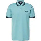 s.Oliver Poloshirts Blue Aqua Größe: L | Poloshirts Outlet | Herren | Blau