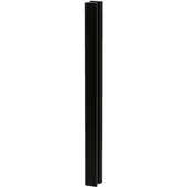 Levidor Glasschiebetür Stangengriff Paar Flach 35 cm Schwarz