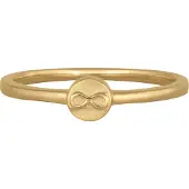 Cai Ring 925/- Sterling Silber ohne Stein Glänzend Gelb