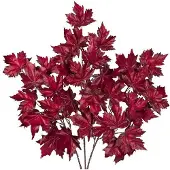 OEM Herbstdeko Blätter rot Kunst esdoorn für Tisch
