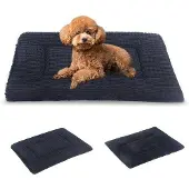 OEM Orthopädisches Hundebett, waschbares Kissen, weich, dunkelgrau, 60x45cm