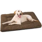 OEM Weiches Hundebett 90x60cm braun Anti-Rutsch