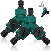 OEM 2-Wege-Gartenschlauchverteilung 2-teilig
