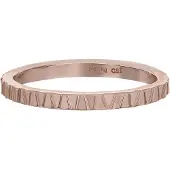 Cai Ring 925/- Sterling Silber ohne Stein Glänzend CAI Rot