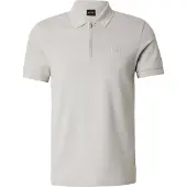 BOSS Slim-Fit Poloshirt aus Stretch-Baumwolle mit Reißverschluss Grösse XL