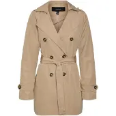Vero moda Trenchcoat in Silver Mink | Gr.: 50