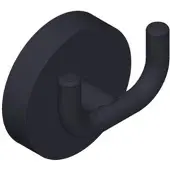 Giese Gifix Uno Doppelhaken 33046-14 mit 2 Haken, schwarz matt