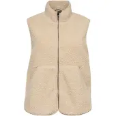 Vero moda Teddyfell Jacke in Oatmeal | Gr.: 48
