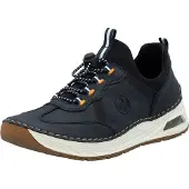 Rieker Schnürhalbschuhe in blau, Gr. 41