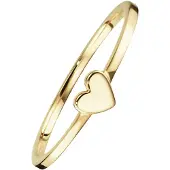 Cai Ring 925/- Sterling Silber ohne Stein vergoldet CAI Gelb