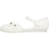 s.Oliver Spangenschuhe in weiss/weiss kombi, Gr. 35