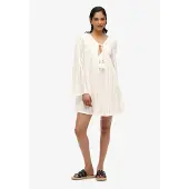 Superdry Ibiza Lace Kurzes Kleid Mit 3/4-ärmeln