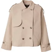 Vero moda Trenchcoat in Silver Mink | Gr.: 48