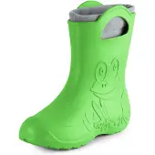 Ladeheid Damen federleichte Eva Gummistiefel Regenschuhe gefüttert LA-CA-12 (Grün, 38/39 EU)
