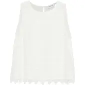 Comma Blouses White Größe: 48 | Tanktops Outlet | Damen | Weiß