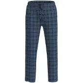 Tom Tailor Pyjamahose Denver in blau-mittel-Karo | Gr.: 48