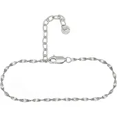 Cai Armband 925/- Sterling Silber 15+4cm Glänzend CAI Weiß