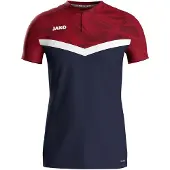 Jako Polo Iconic XXL marine/chili rot