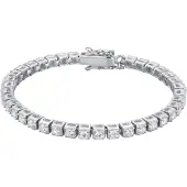 KUZZOI Armband 925 Sterling Silber in Silber | Gr.: 19 cm