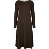 Apricot Midikleid "Midi-Kleid" aus strukturiertem Jersey